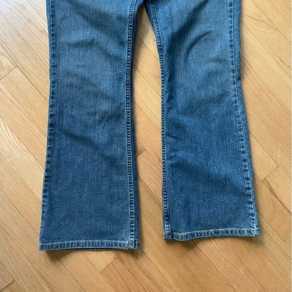 Vintage Y2K Levi Strauss Signature Stretch Low Rise Boot Cut Jeans Medium - Picture 6 of 11